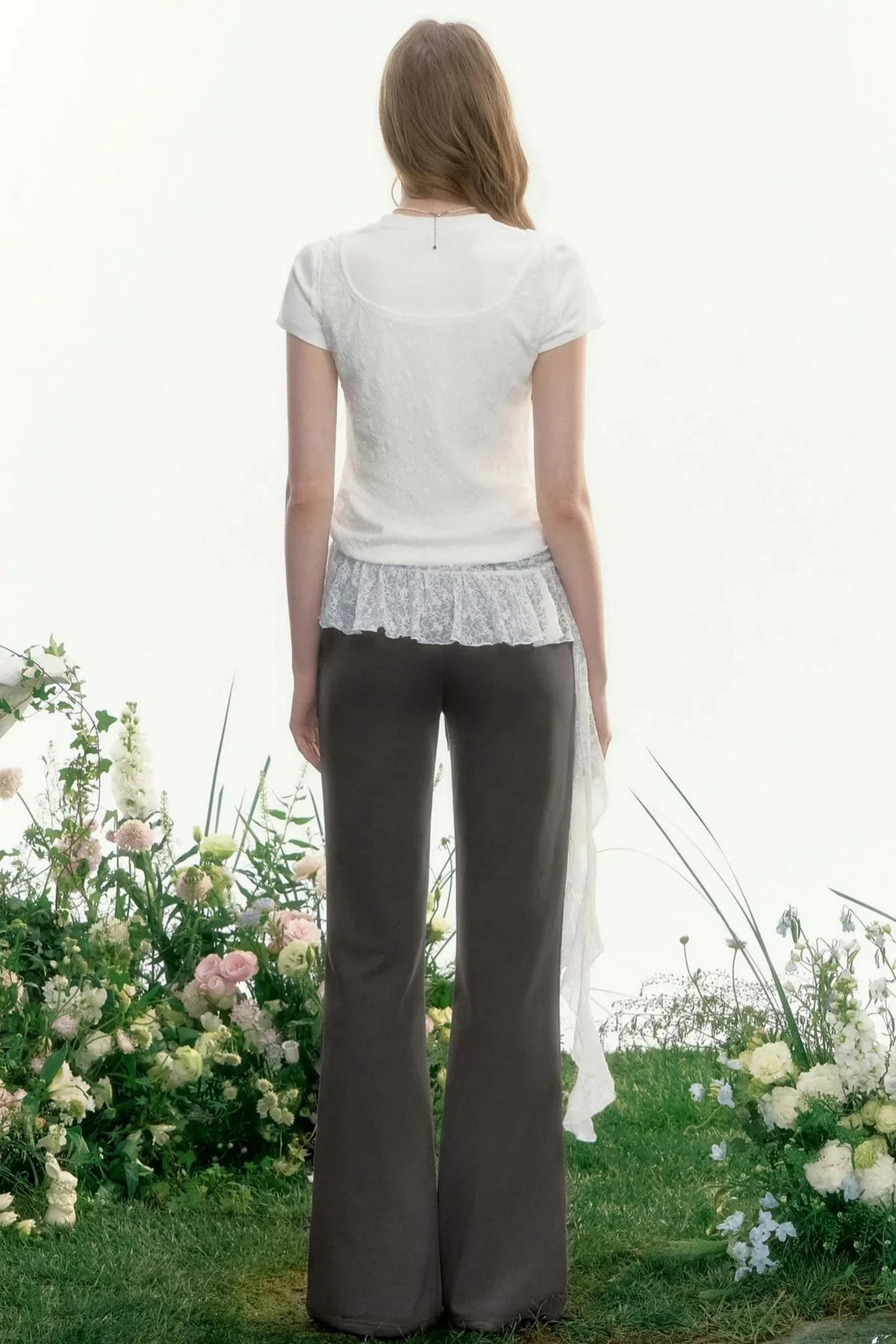 Misty Morning Lace Top Set-Up