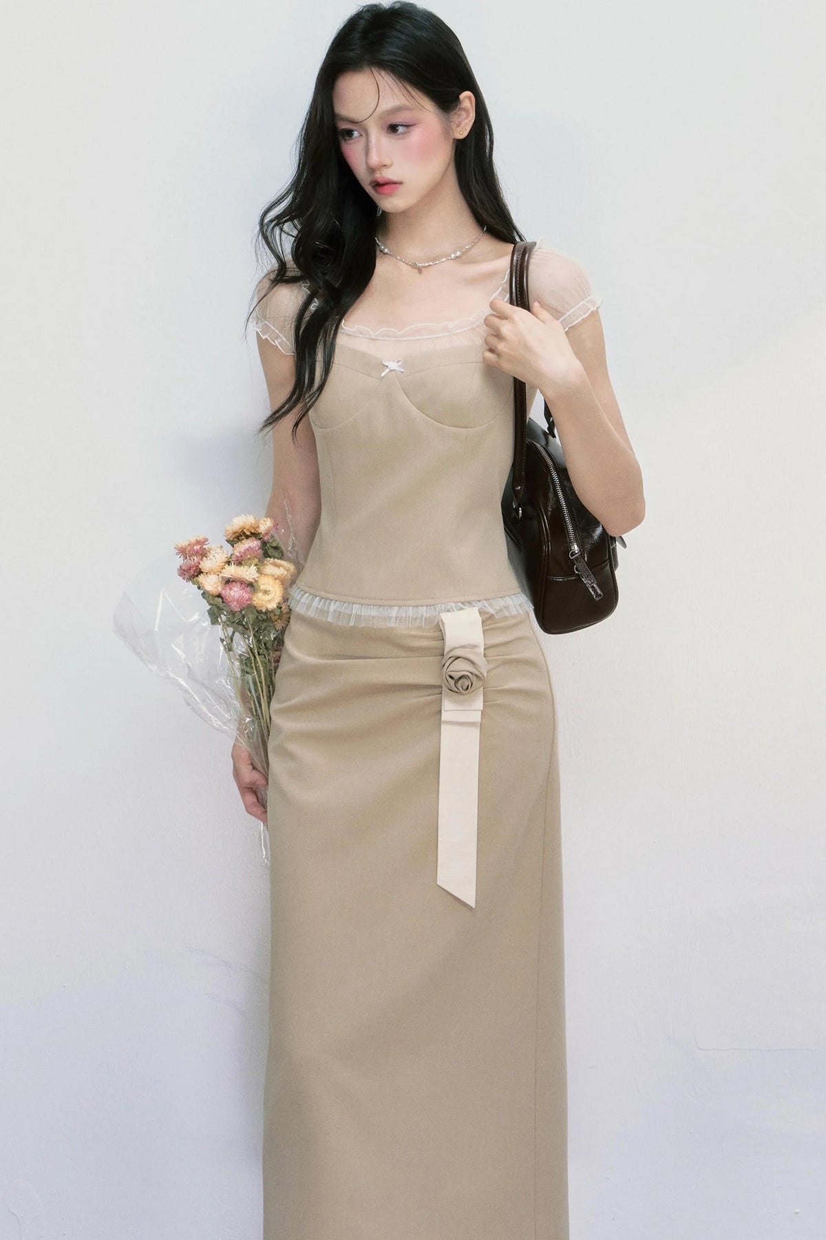 Misty Roman Skirt Top Set-Up