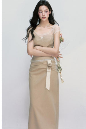 Misty Roman Skirt Top Set-Up
