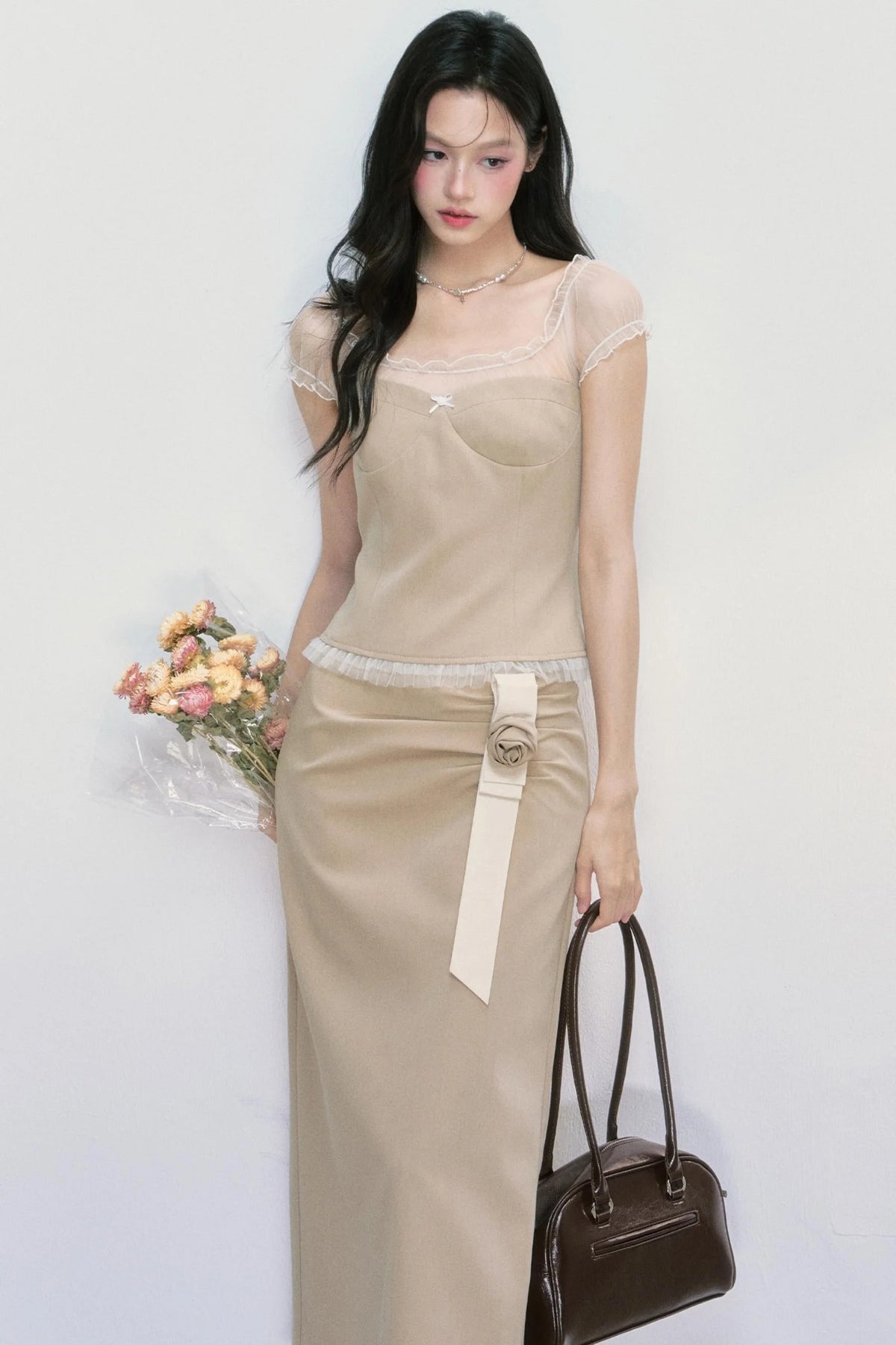 Misty Roman Skirt Top Set-Up