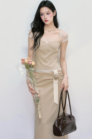 Misty Roman Skirt Top Set-Up