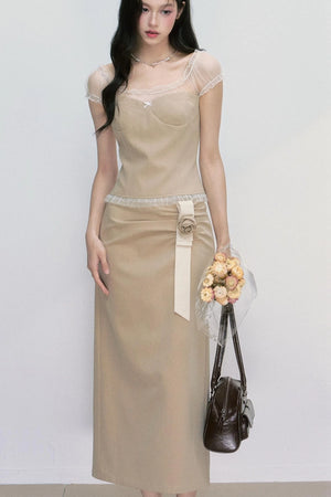 Misty Roman Skirt Top Set-Up