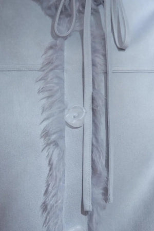 Misty Velvet Fur Coat