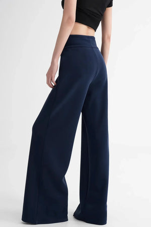 Modal Knit High-Waisted Pants