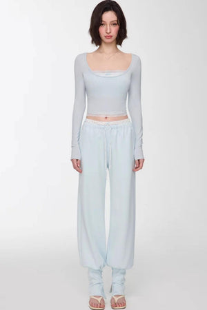 Modal Lace Slim Fit Top