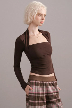 Modal Two-Piece Layered Top
