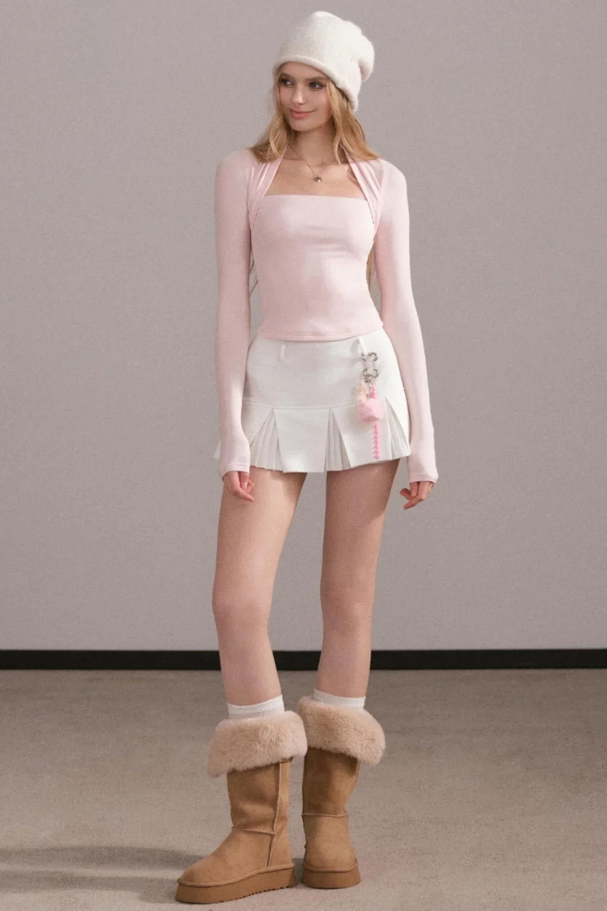 Modal Two-Piece Layered Top