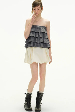 Modern Colorful A-Line Skirt