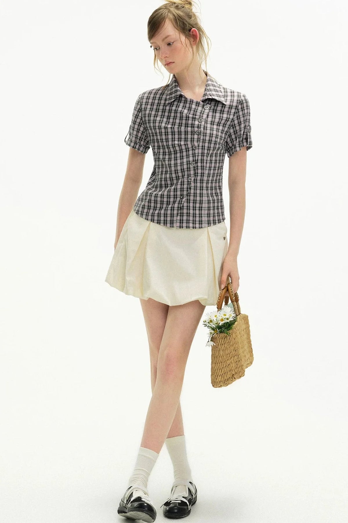 Modern Colorful A-Line Skirt