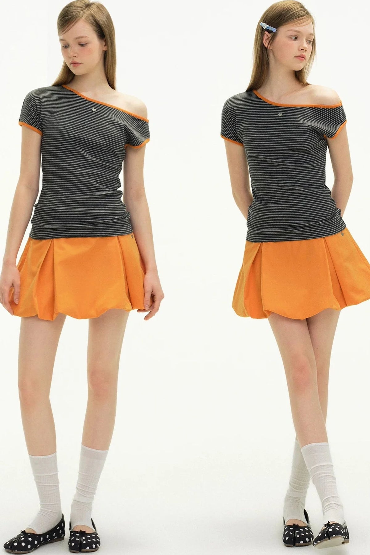 Modern Colorful A-Line Skirt