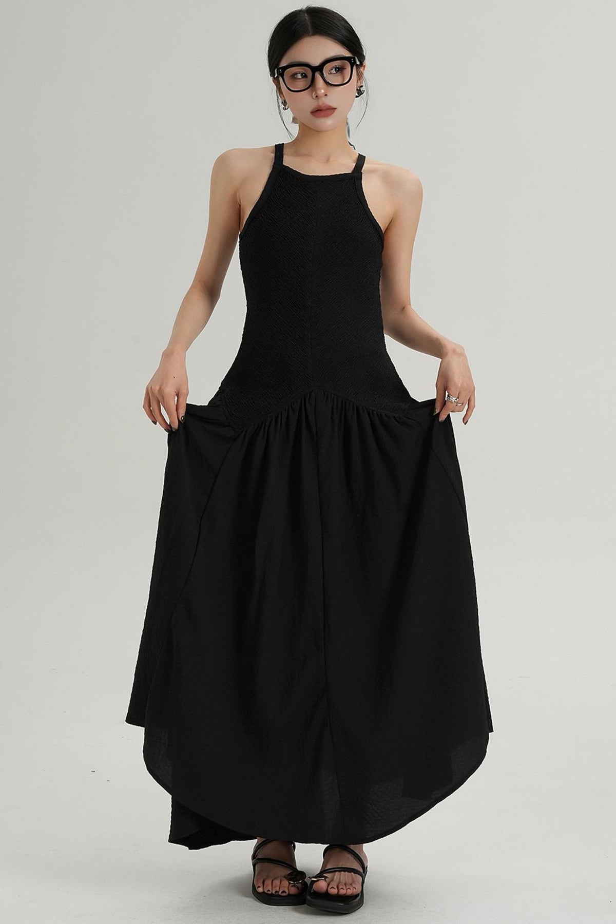 Modern Fit Elegance Strap Dress