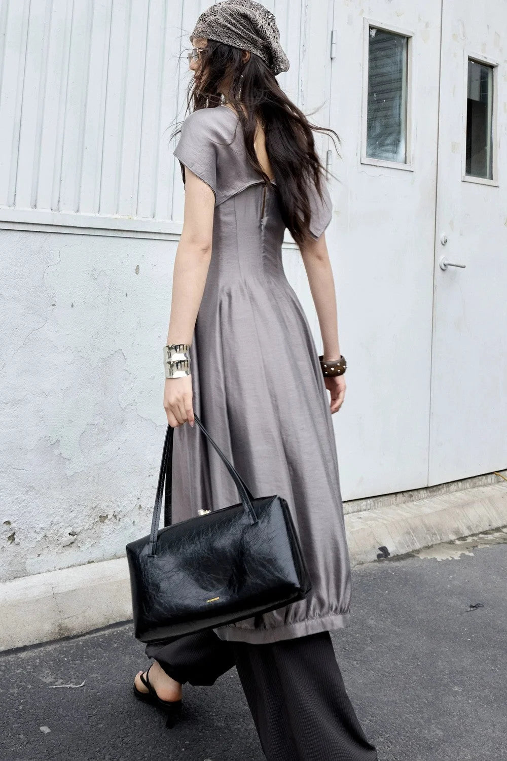 Modern Retro Striped Balloon Pants
