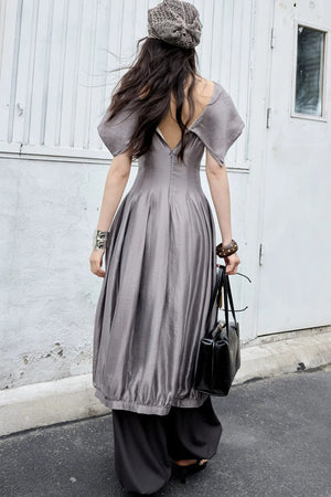 Modern Retro Striped Balloon Pants