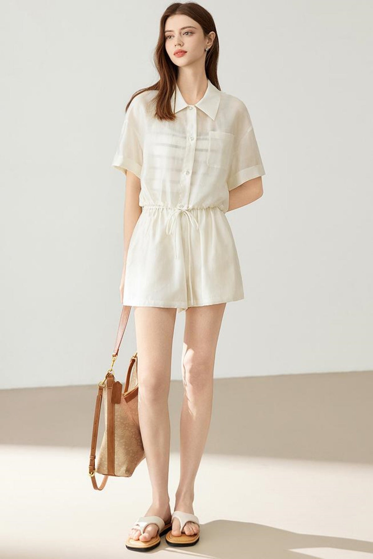 Modern Short Sleeve Shirt & Pants Set