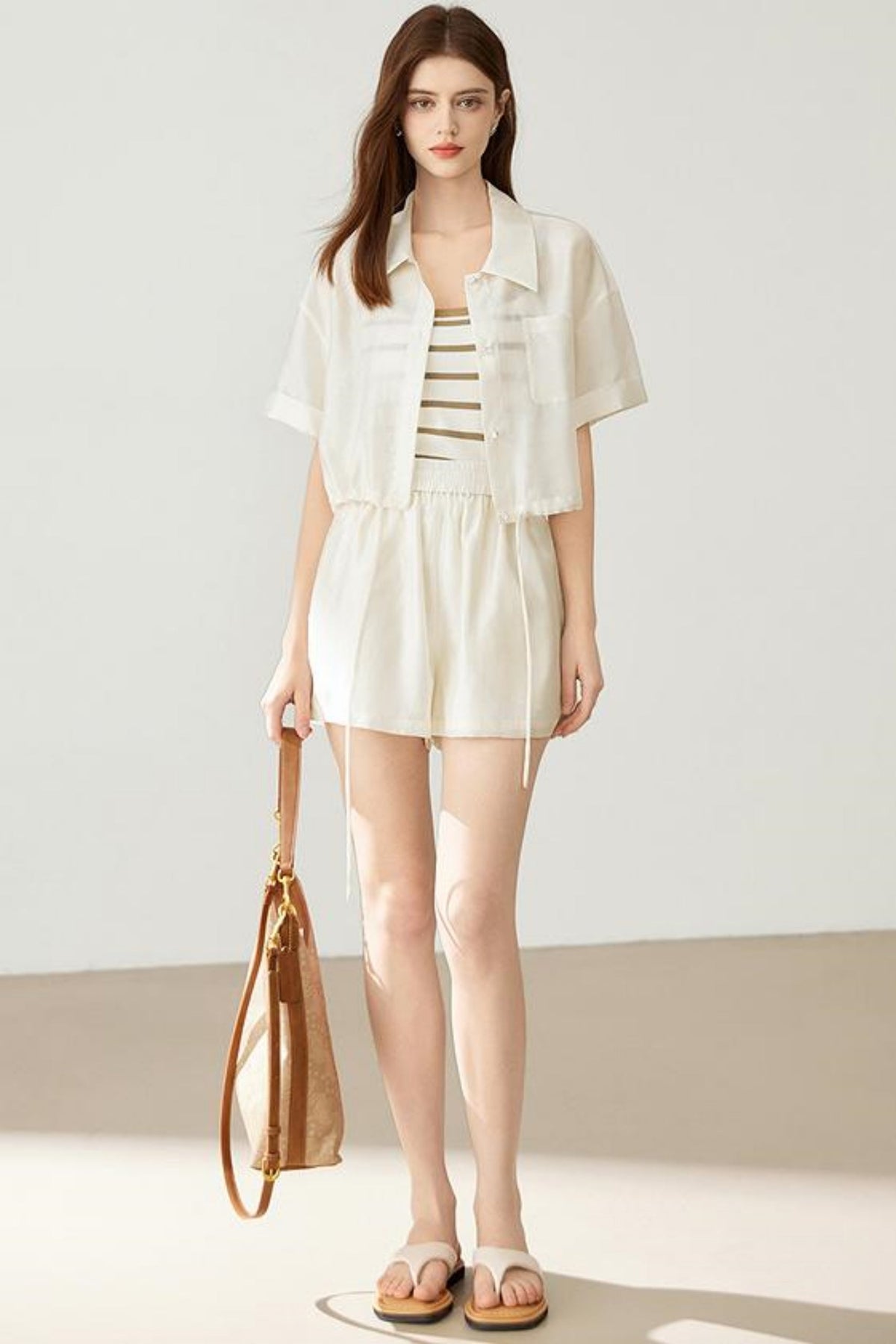 Modern Short Sleeve Shirt & Pants Set