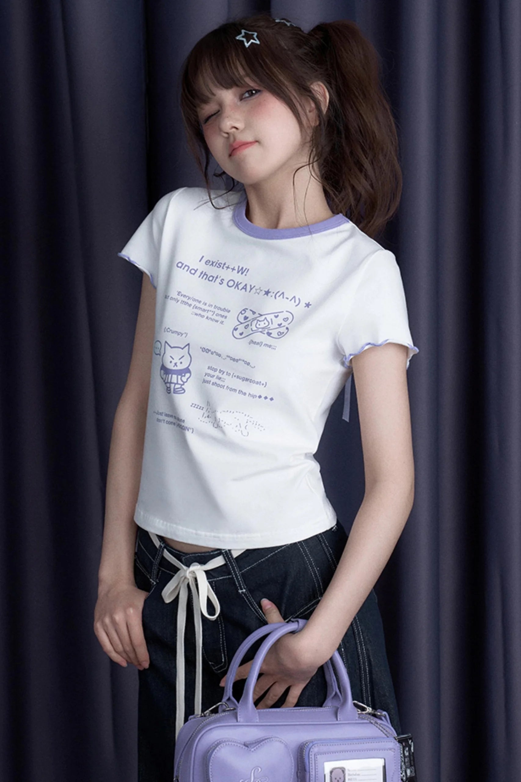 Moe House Bow Tee