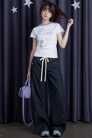 Moe House Bow Tee
