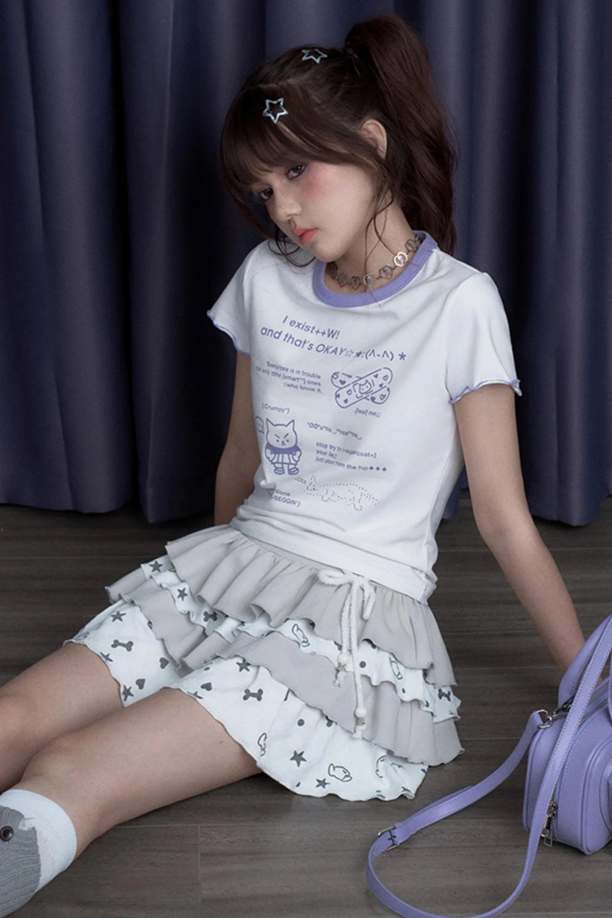 Moe House Bow Tee
