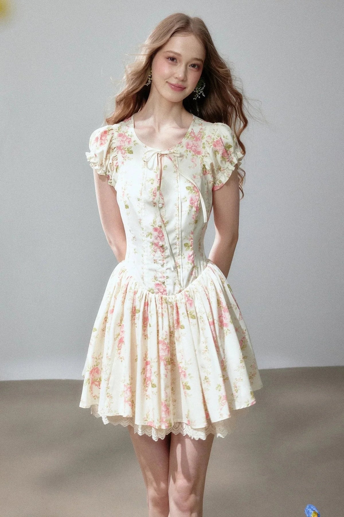 Monet's Garden Lace Dress