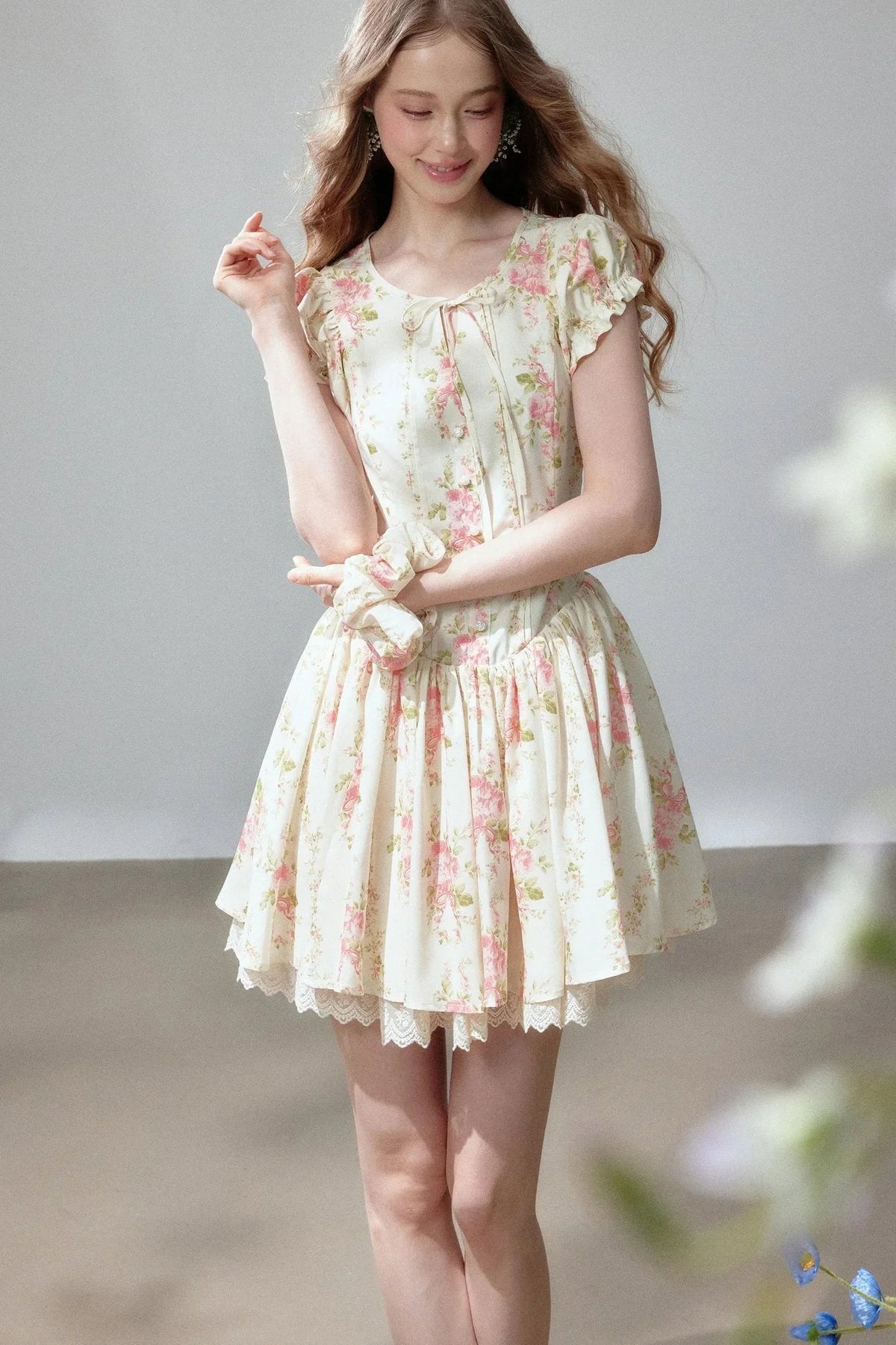 Monet's Garden Lace Dress