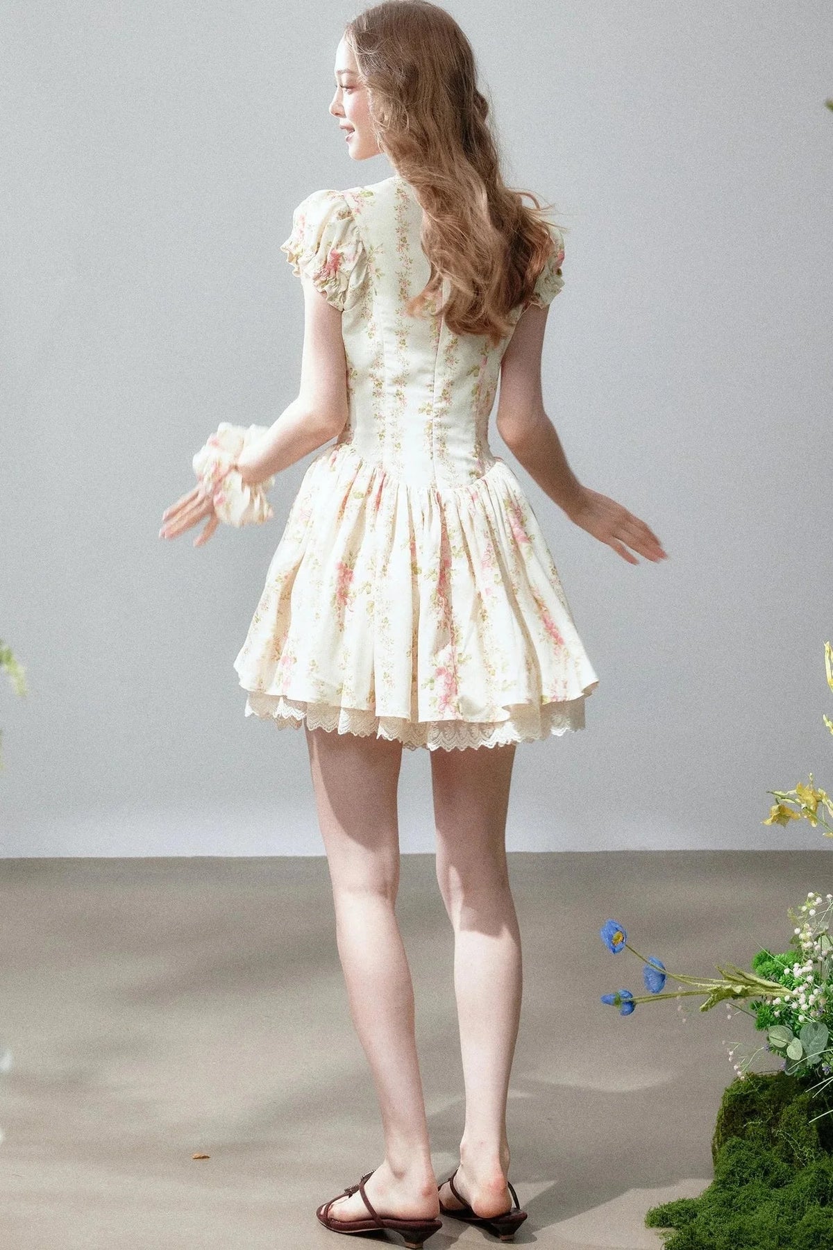 Monet's Garden Lace Dress