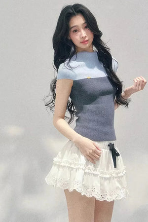 Mood Like Smoke Knit Top
