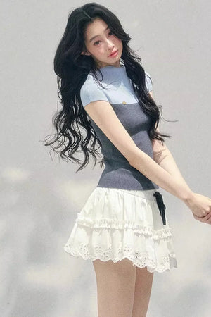 Mood Like Smoke Knit Top