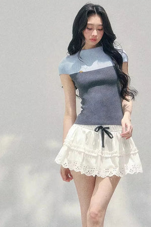 Mood Like Smoke Knit Top