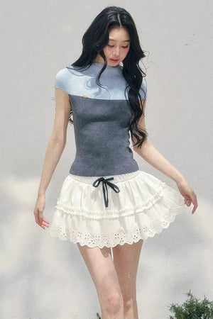 Mood Like Smoke Knit Top