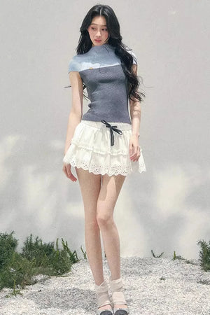 Mood Like Smoke Knit Top