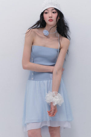 Moon Fall Bandeau Dress