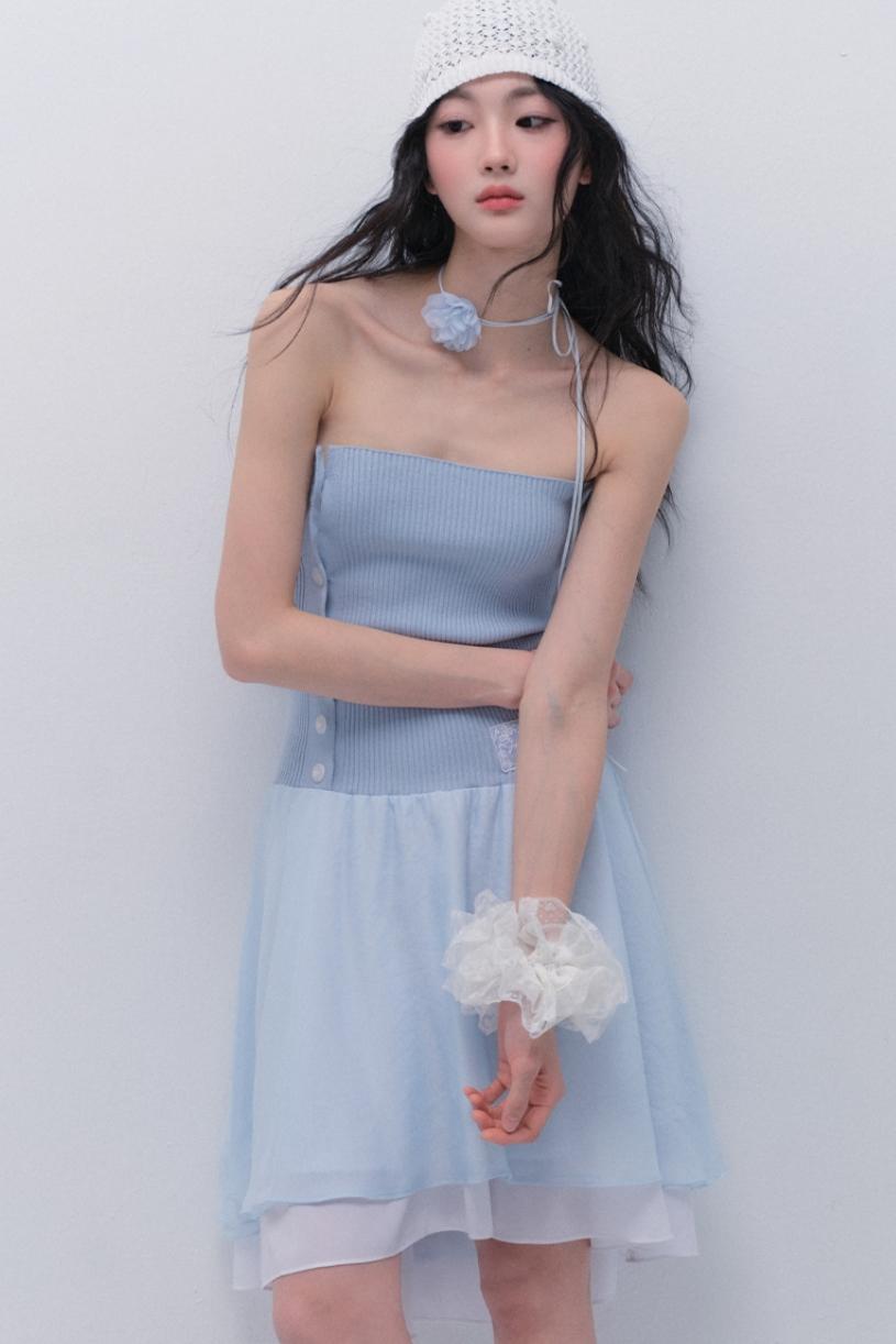 Moon Fall Bandeau Dress