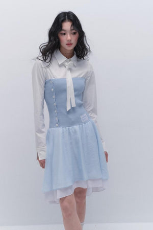 Moon Fall Bandeau Dress