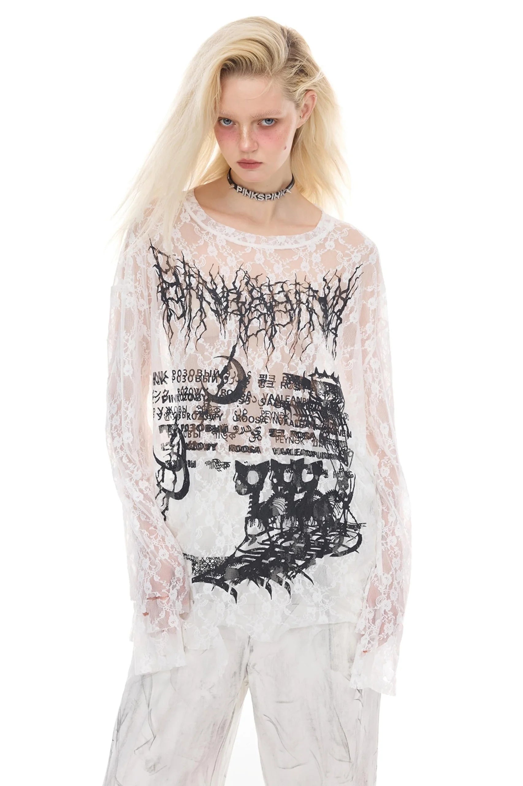 Moon Lace Tee