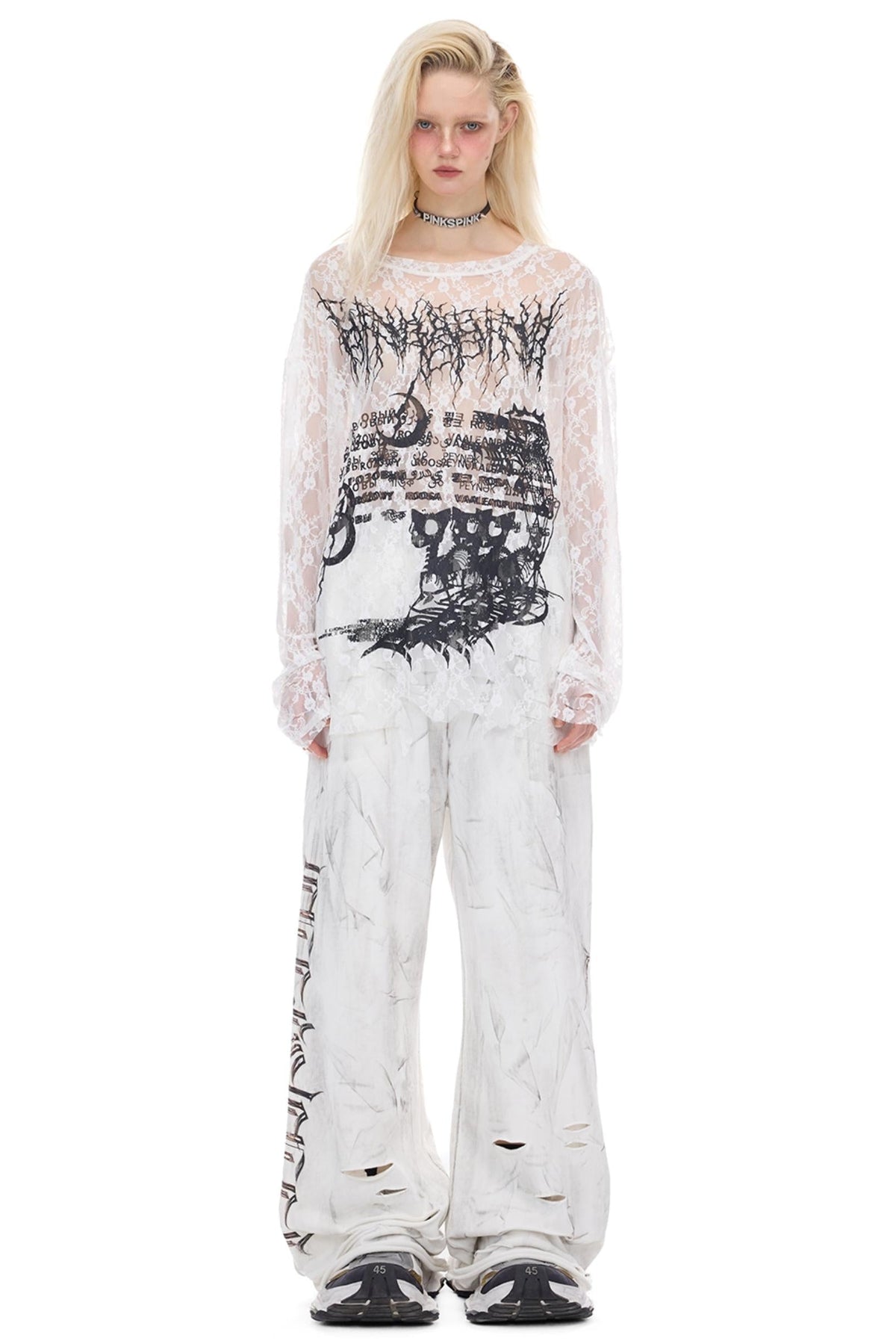 Moon Lace Tee