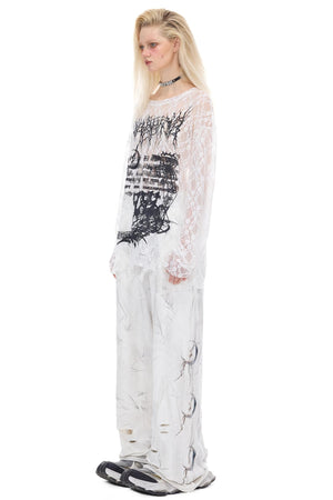 Moon Lace Tee