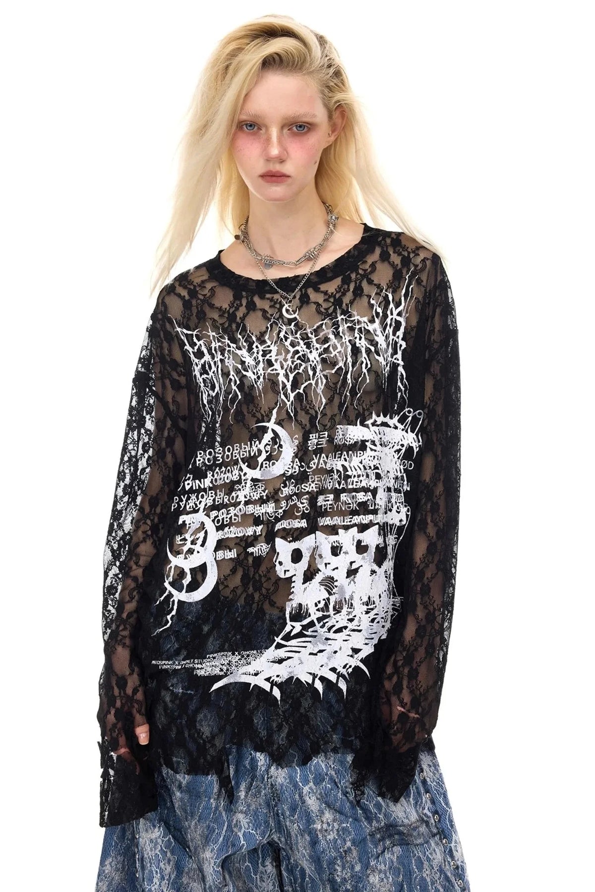 Moon Lace Tee