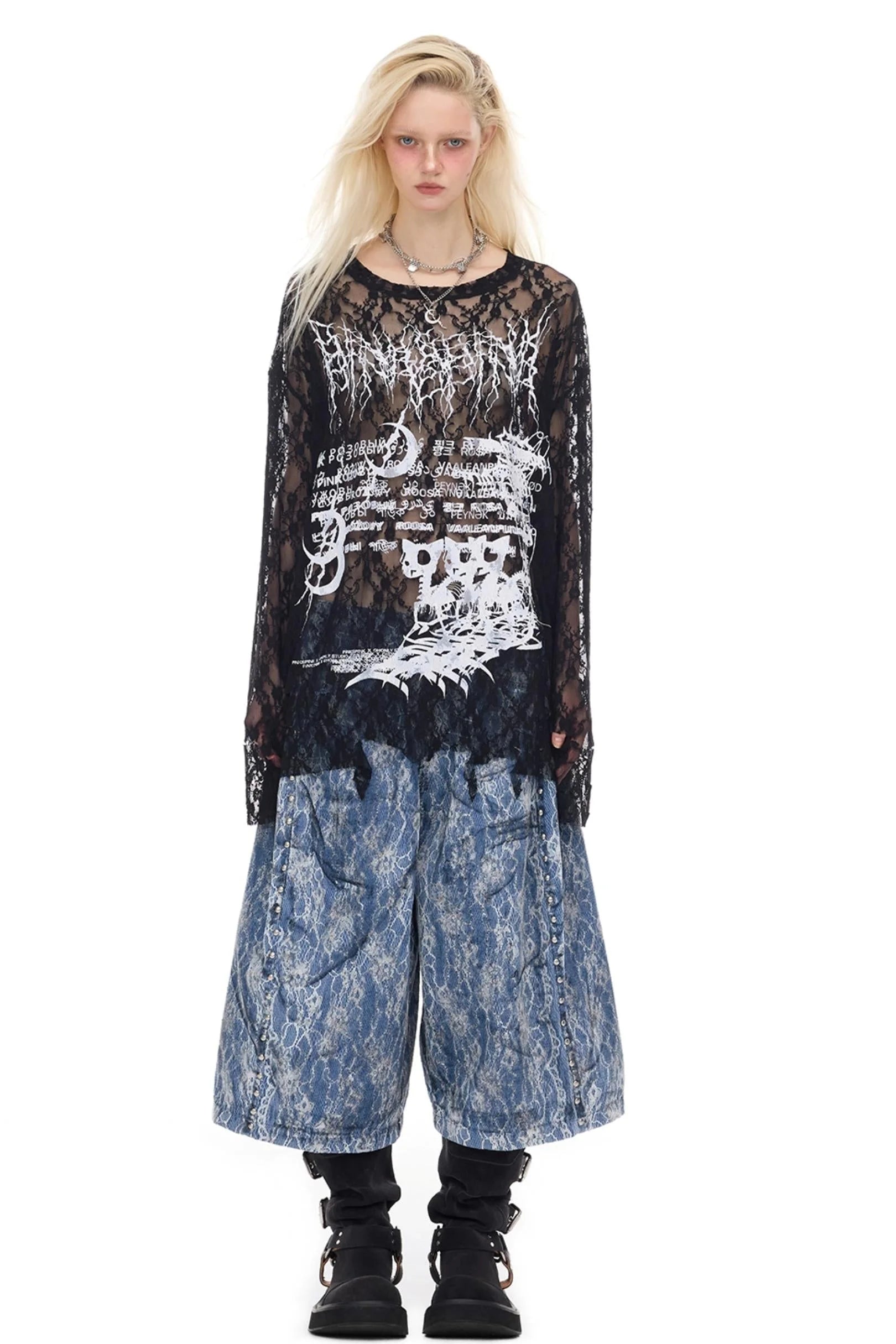 Moon Lace Tee