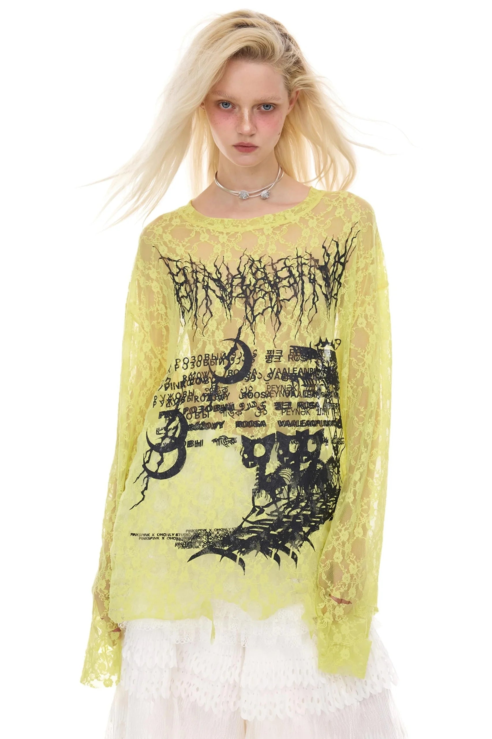 Moon Lace Tee
