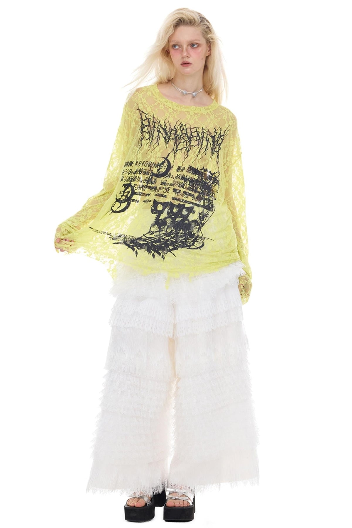 Moon Lace Tee