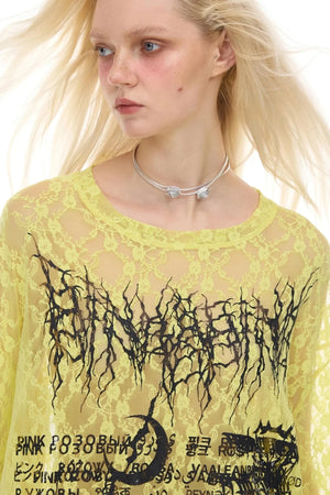 Moon Lace Tee