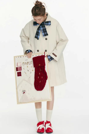 Moonlight Concerto Pleated Coat