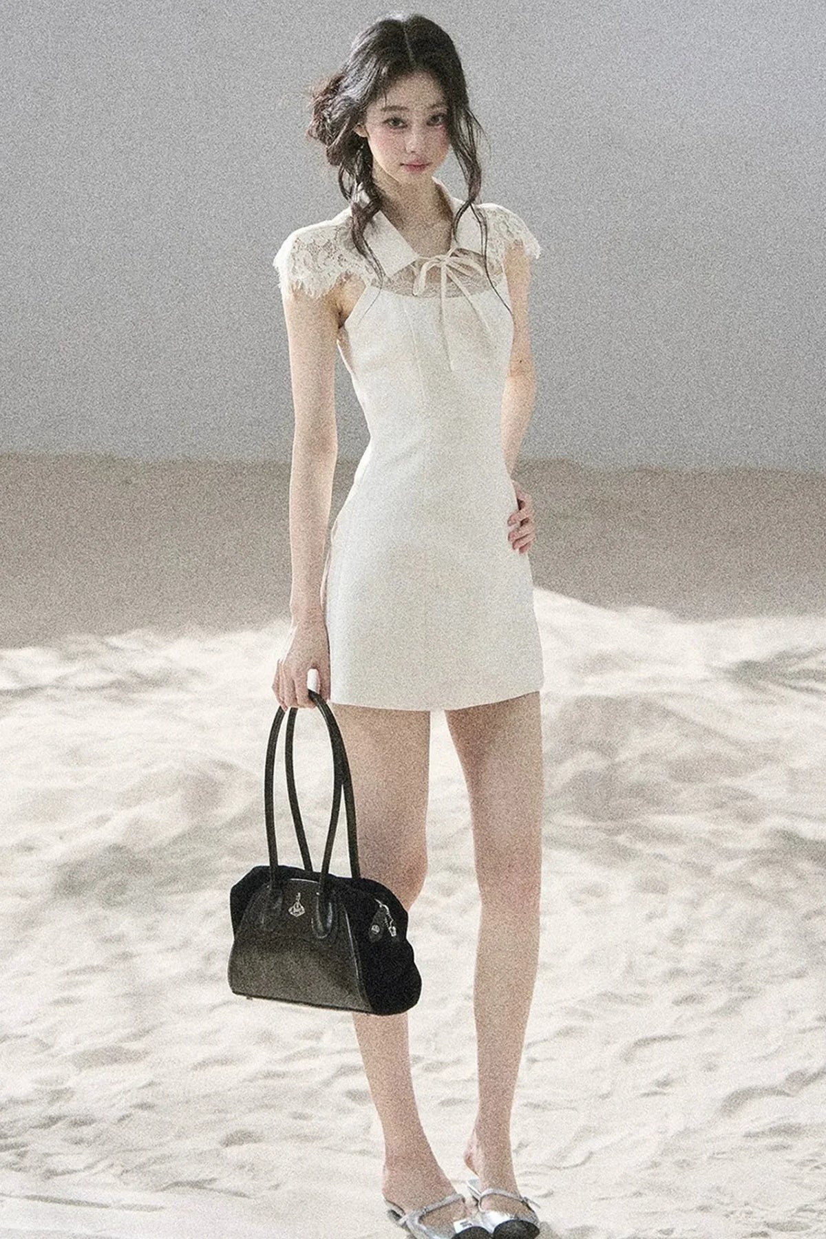 Moonlight Lace Dress Set-Up