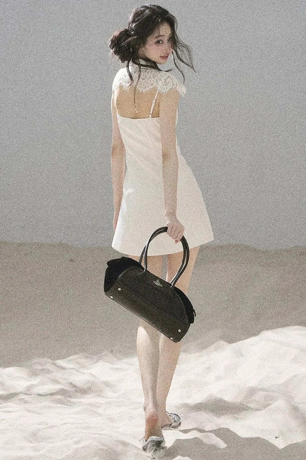 Moonlight Lace Dress Set-Up