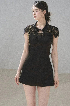 Moonlight Lace Dress Set-Up