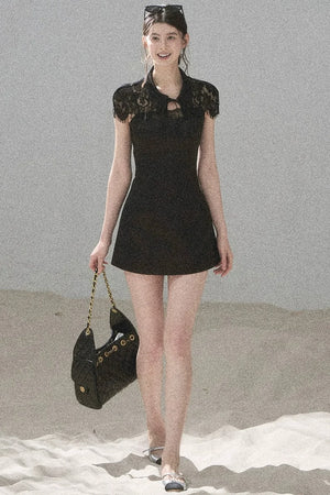Moonlight Lace Dress Set-Up