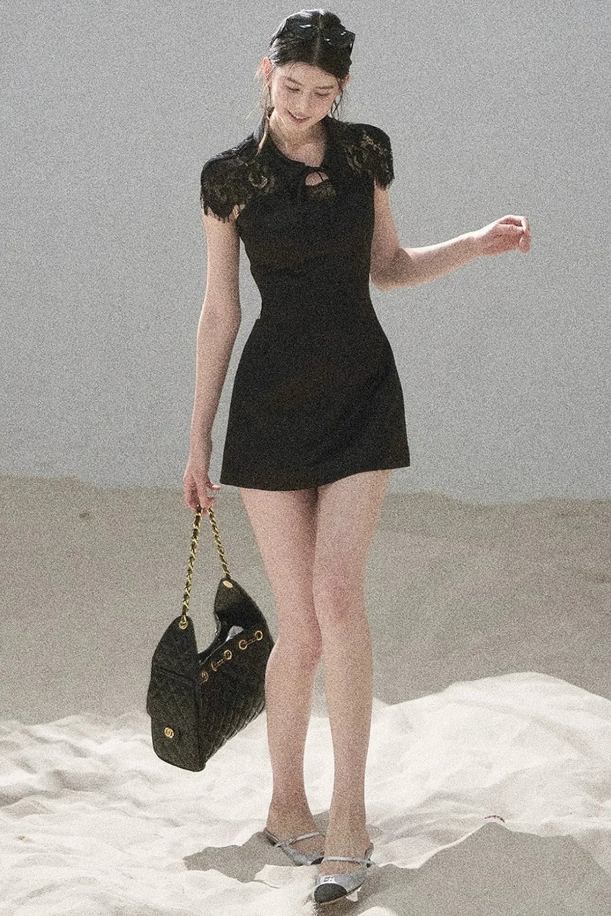 Moonlight Lace Dress Set-Up