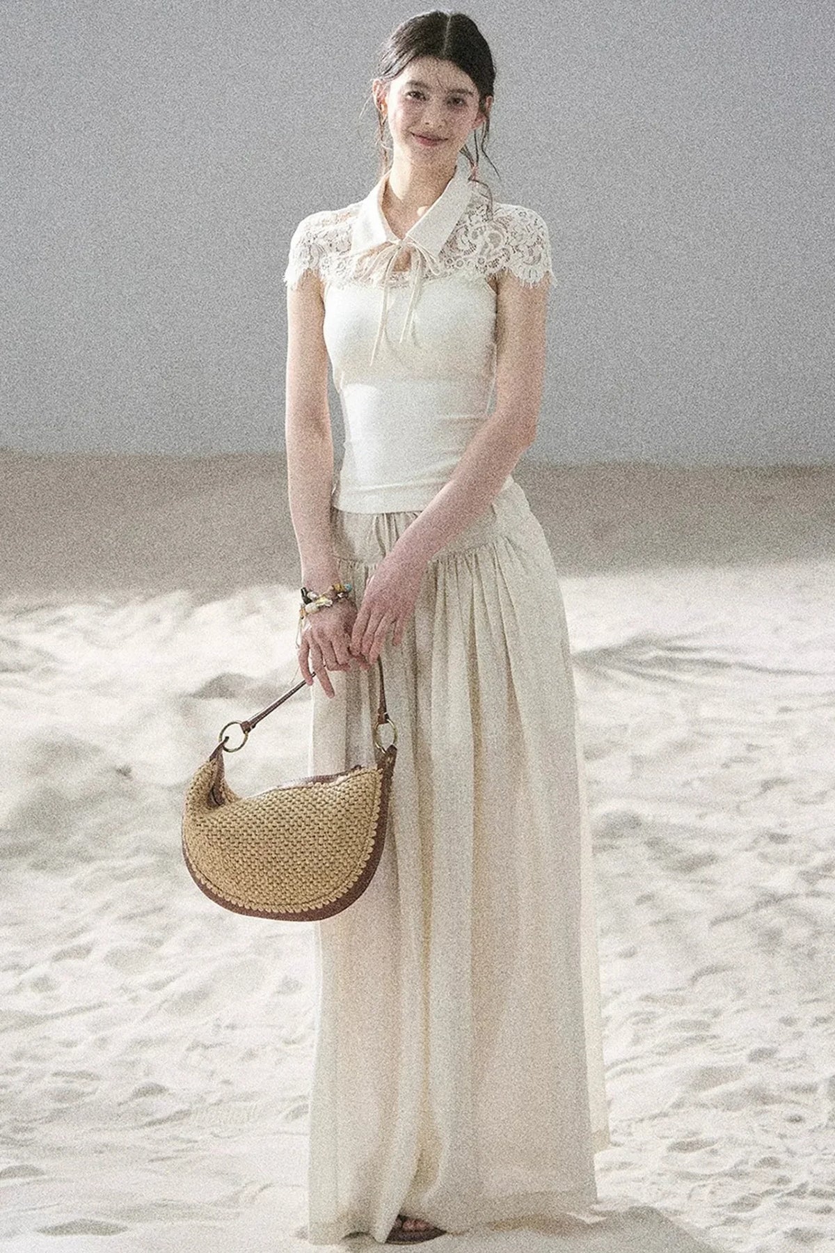 Moonlight Lace Dress Set-Up