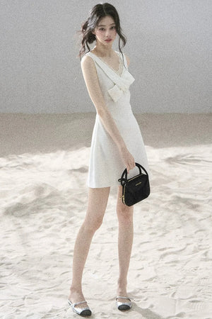 Moonlight Lace V-Neck Dress Set-Up