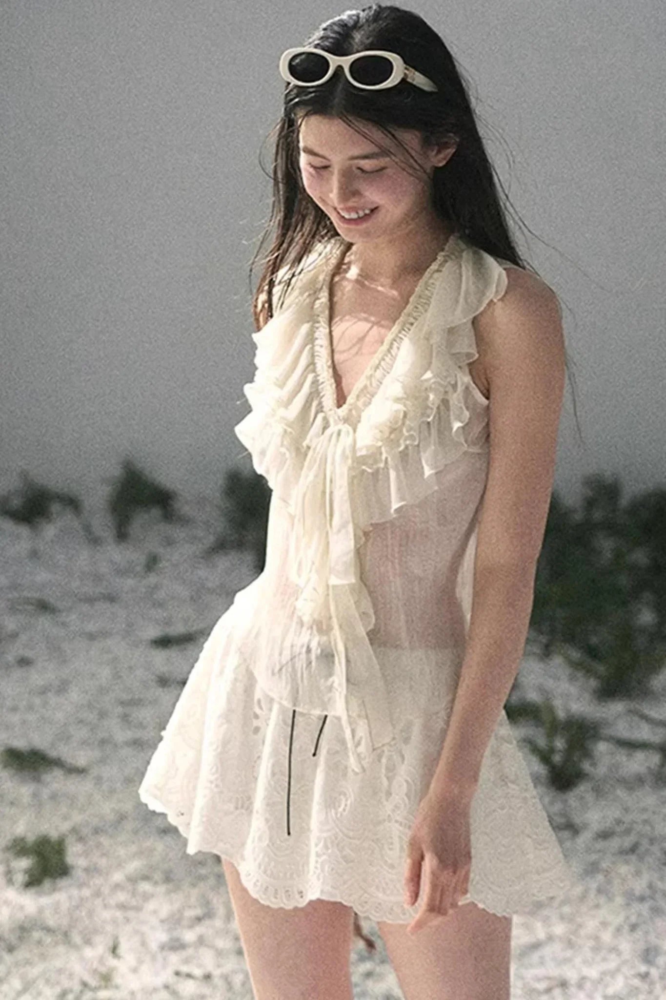Moonlight Sheer Summer Top